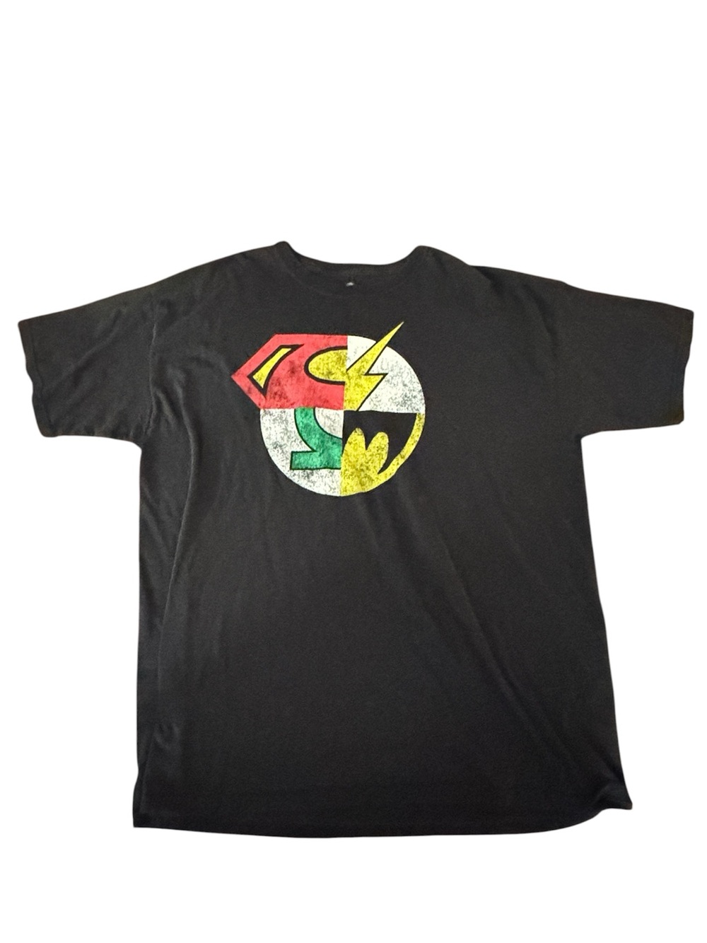 XXL DC Comics Justice League graphic t-shirt cotton Retro